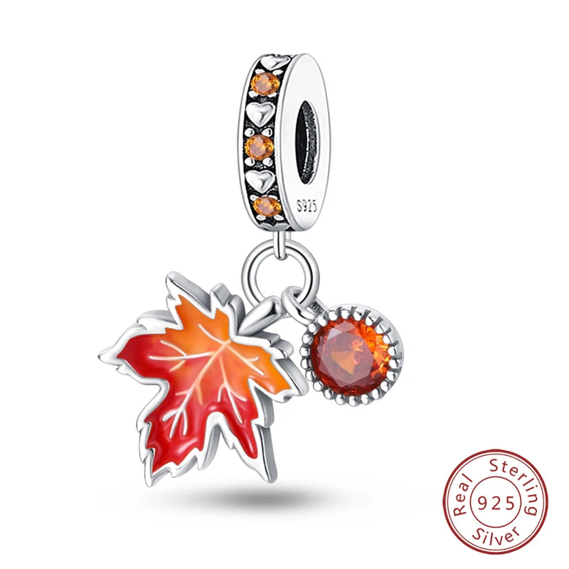 S925 Silver Luminous Firefly & Star Charms (3mm)