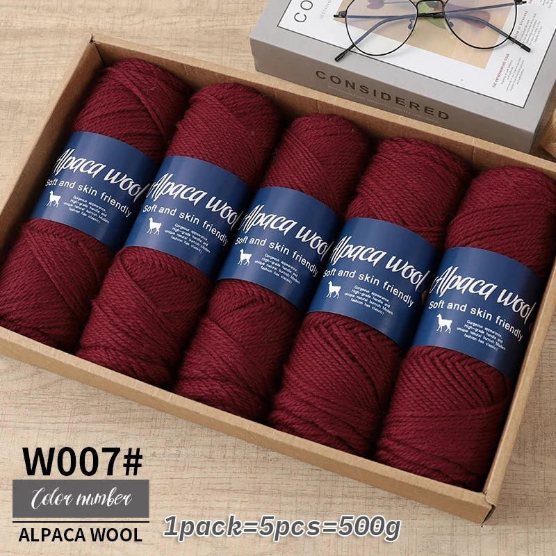 500g Alpaca Wool Yarn