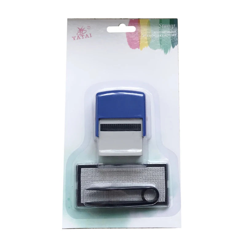 Self-Inking Rubber Stamp Kit
