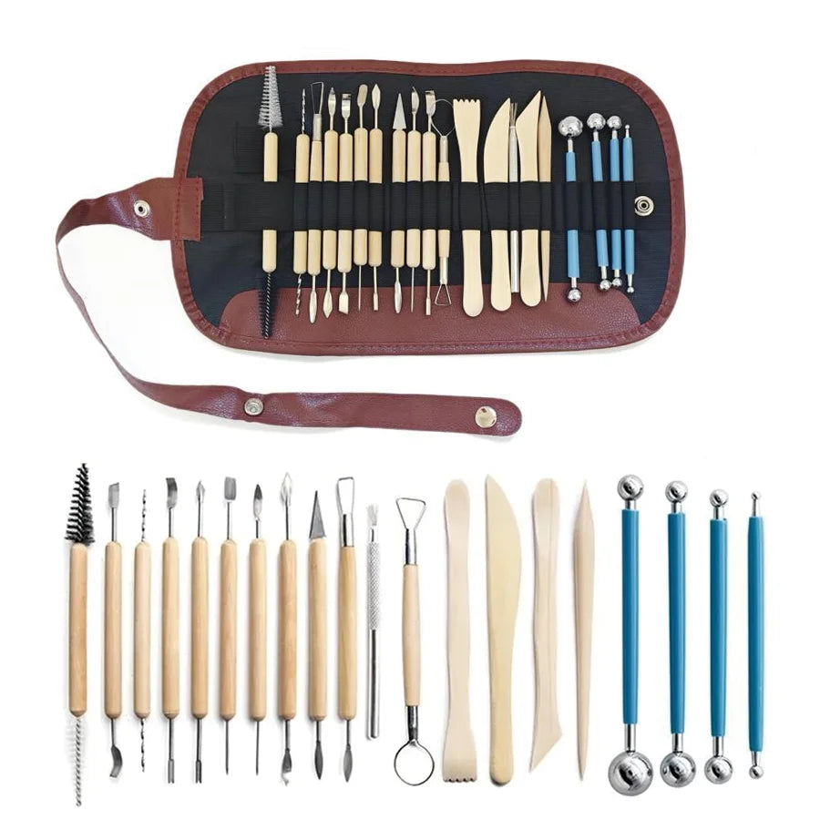 Pottery Clay Sculpting Tools Kit