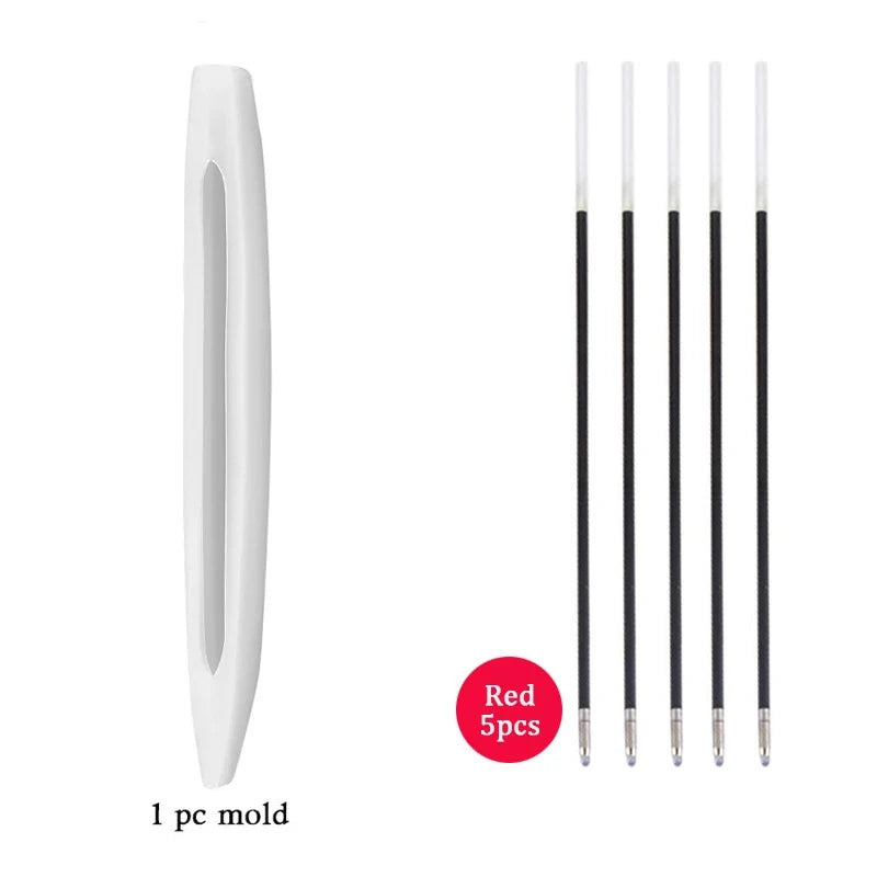 Transparent Pen Silicone Mold Set