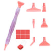 Diamond Painting Tool Set Resin Pen Dot Drill Bit Combination DIY Resin Dot Drill Pen Turning Drill Plate Cross Stitch Clay Kit