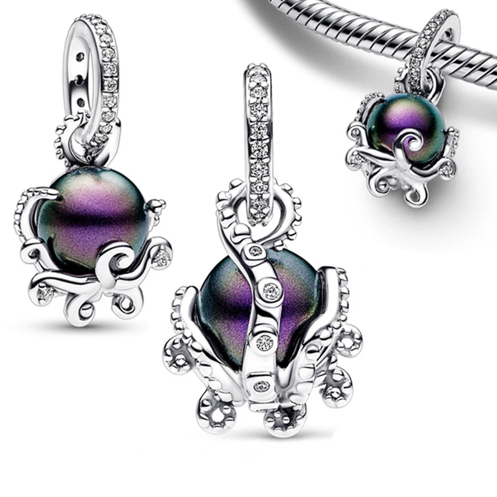 Chameleon, Luminous Firefly & Butterfly Charms