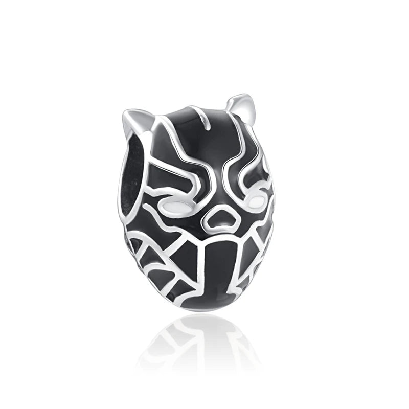 925 Sterling Silver Black Mysterious Charms