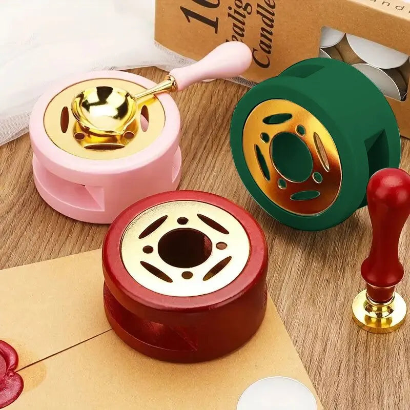 Lacquer Wax Seal Furnace Set