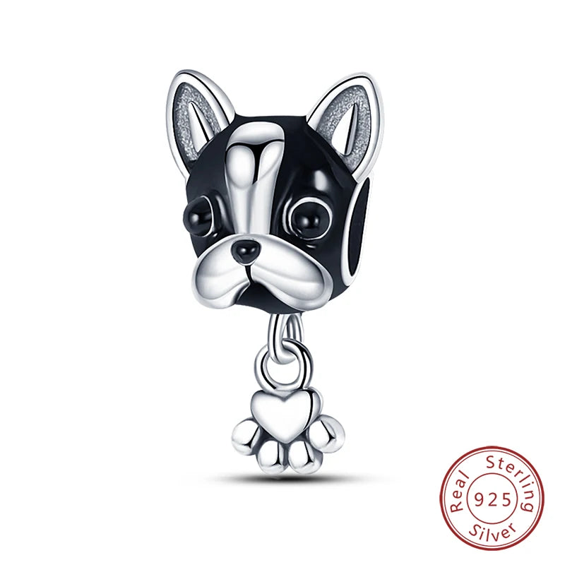 S925 Silver Luminous Firefly & Star Charms (3mm)