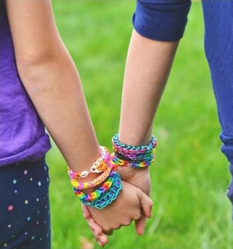 Fashion Rubber Loom Band Weaver Kit