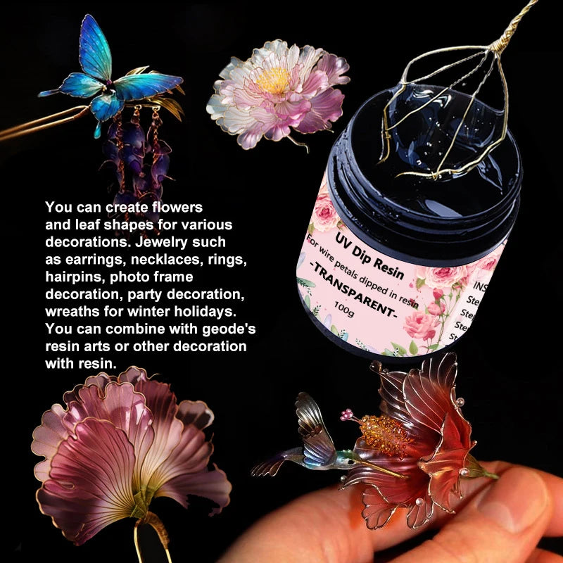 40ml/100ml UV DIP Resin Glue