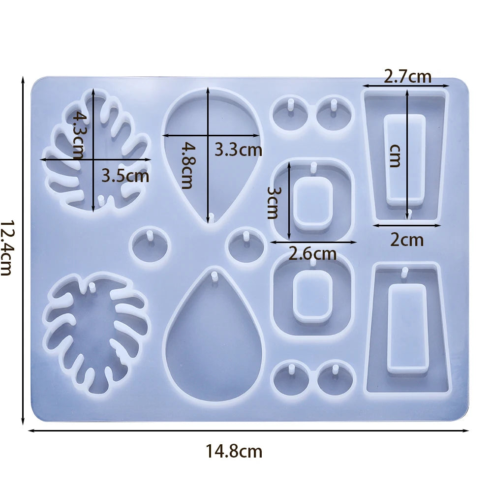 Earring & Pendant Silicone Mold
