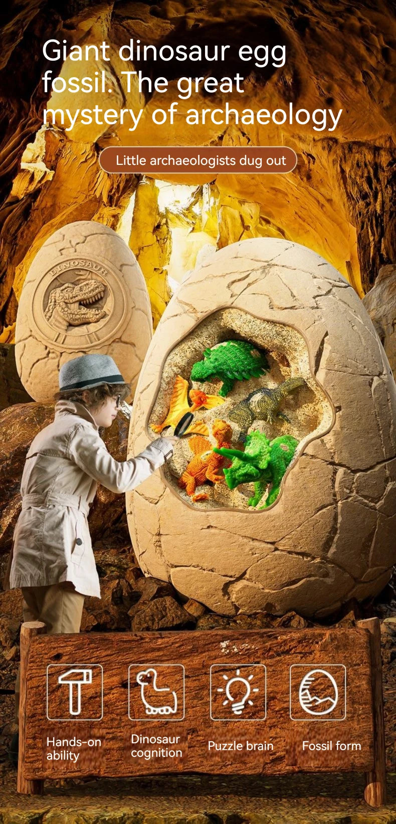 Dinosaur Egg Dig Kit