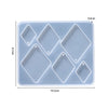 Geometric Silicone Mold for Earrings & Pendants – DIY Epoxy Resin Jewelry Making Kit