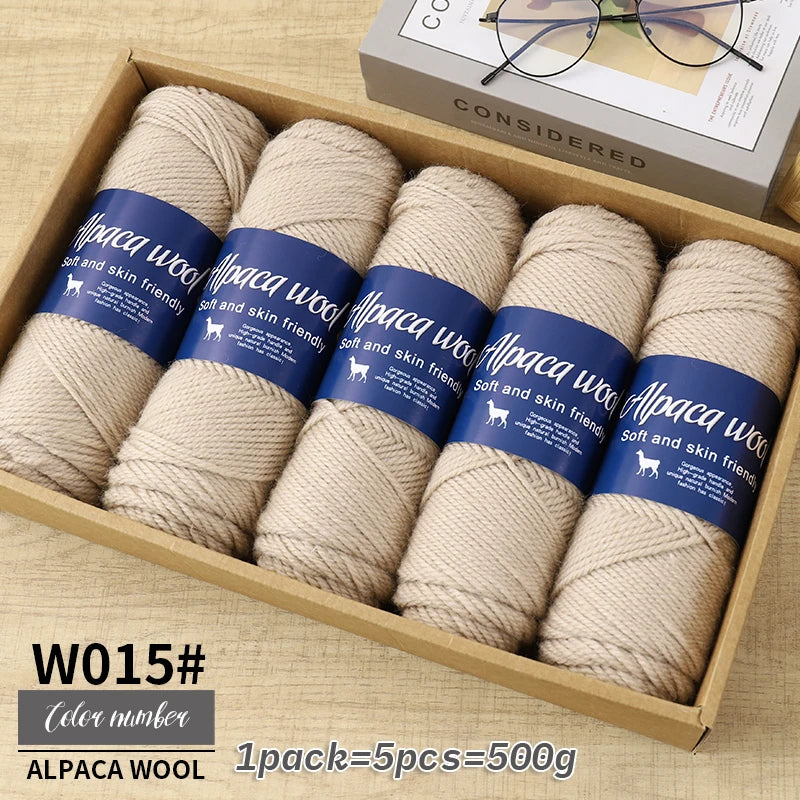 500g Alpaca Wool Yarn