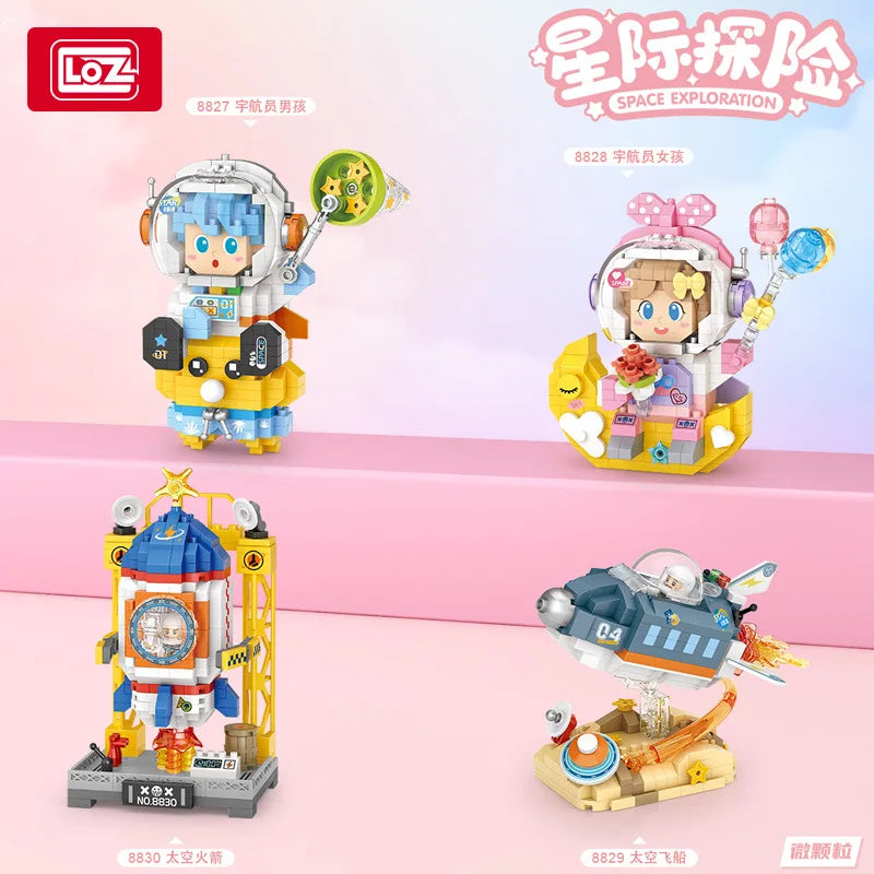 Mini Street View Building Blocks Toy Set