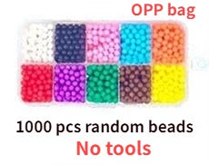 1000pcs Water Spray Magic Beads Craft Kit