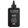 UV Resin 100g-300g with 5 Random Molds – Upgraded Hard Type Crystal Clear UV Epoxy Resin for Jewelry & Craft Making