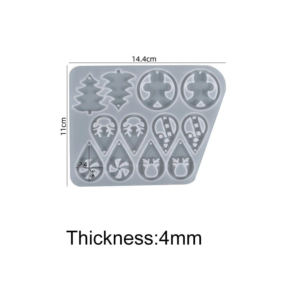 Earring & Pendant Silicone Mold