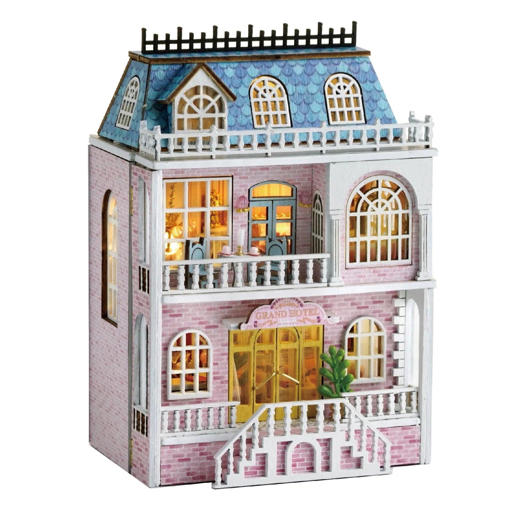 DIY Mini Wooden Dollhouse Kit