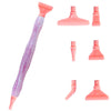 Diamond Painting Tool Set Resin Pen Dot Drill Bit Combination DIY Resin Dot Drill Pen Turning Drill Plate Cross Stitch Clay Kit
