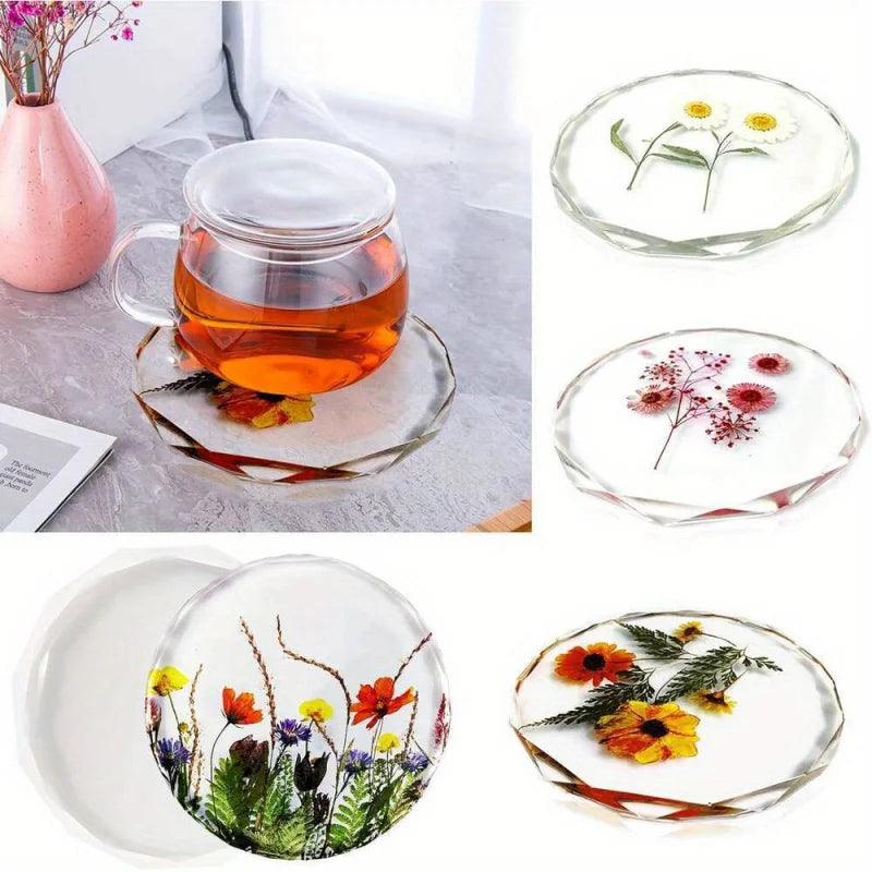 4-Pack Resin Coaster Molds