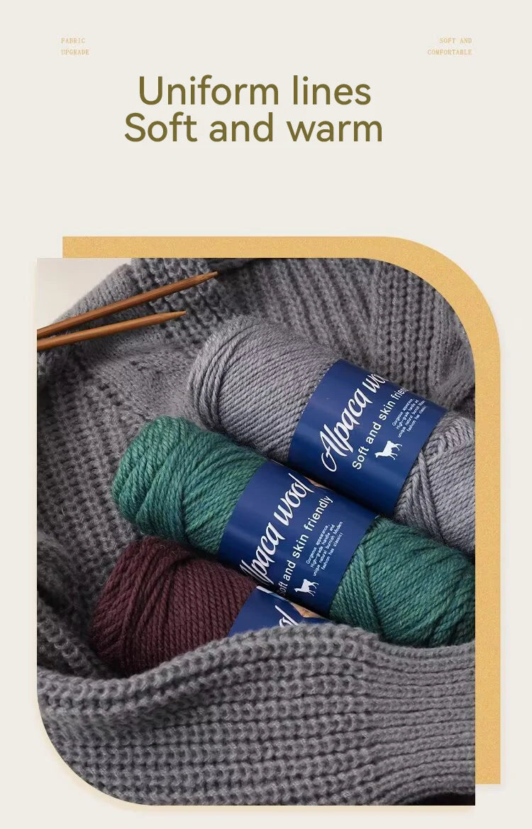 500g Alpaca Wool Yarn