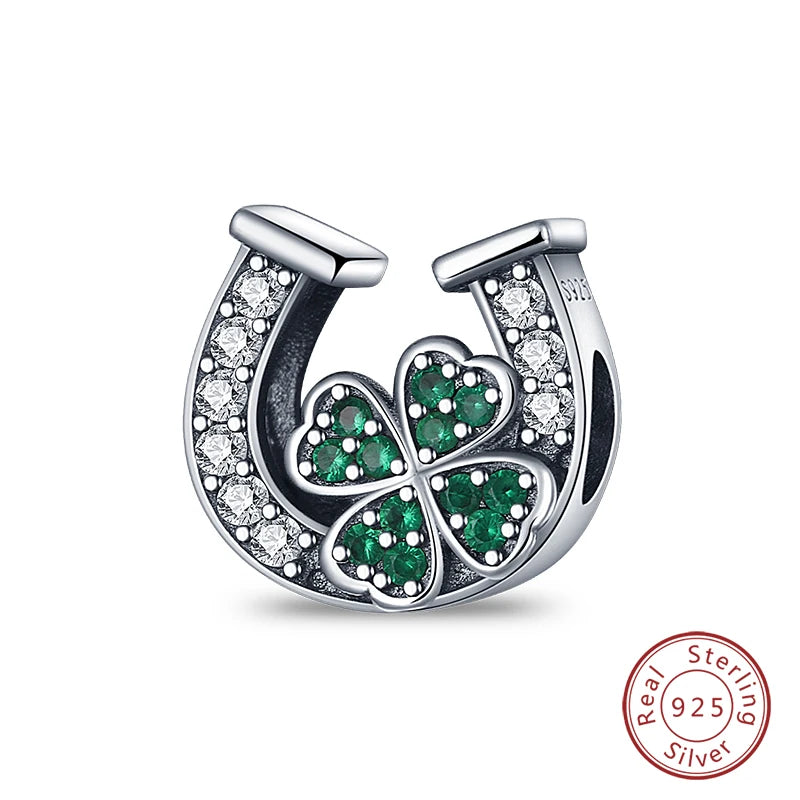 S925 Silver Luminous Firefly & Star Charms (3mm)