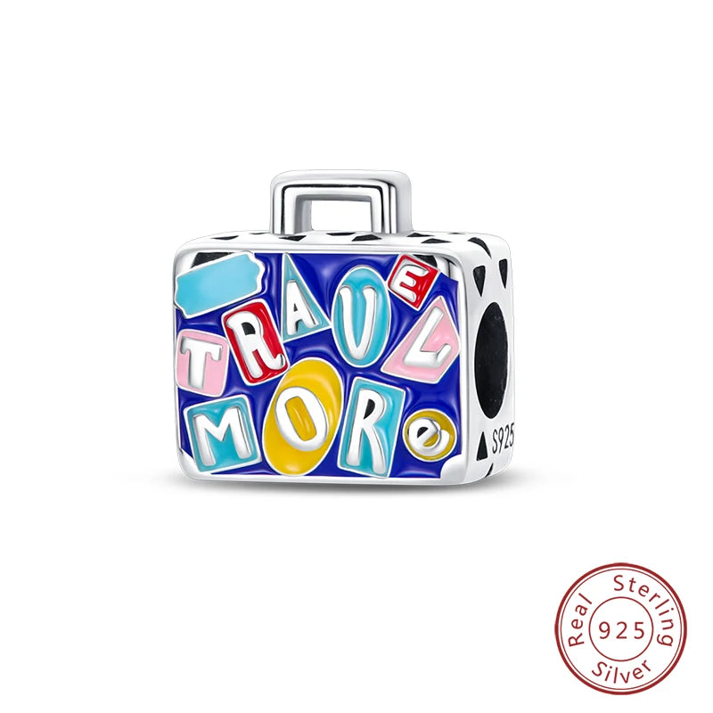 S925 Silver Luminous Firefly & Star Charms (3mm)