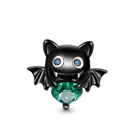 925 Sterling Silver Black Mysterious Charms