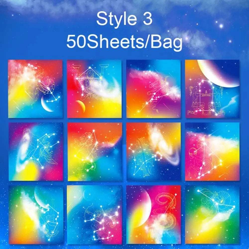 Star Sky Constellation Origami Paper Set