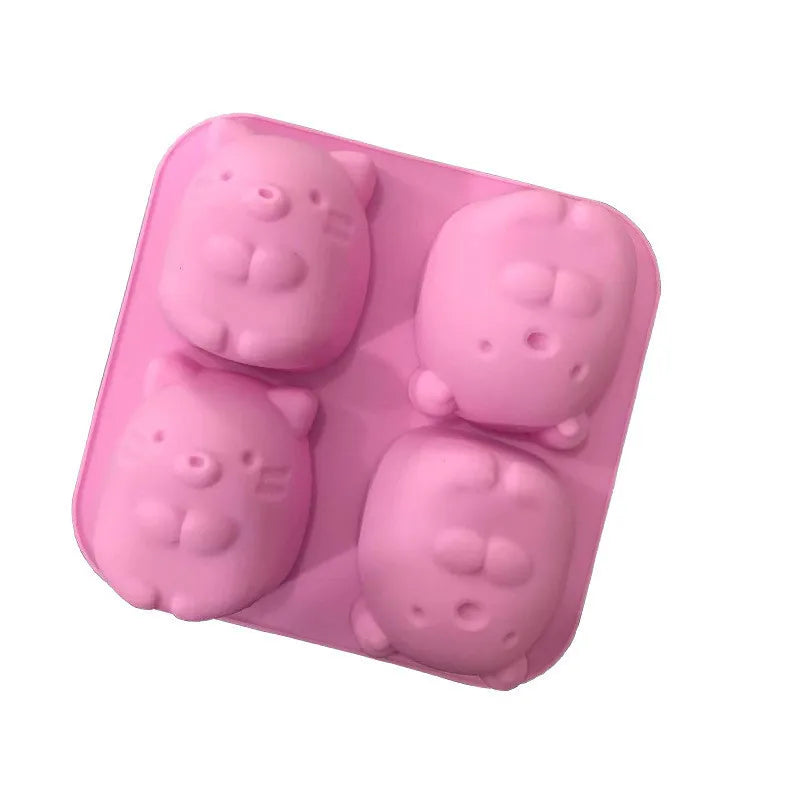 Cartoon Animal Silicone Mold