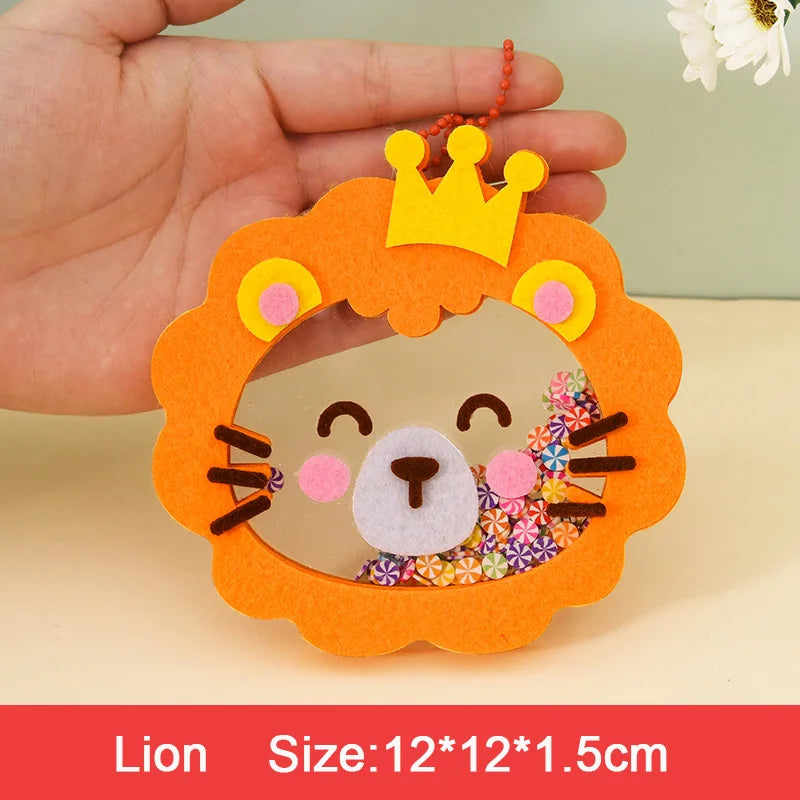 Cartoon Non-Woven Shake Pendant DIY Kit