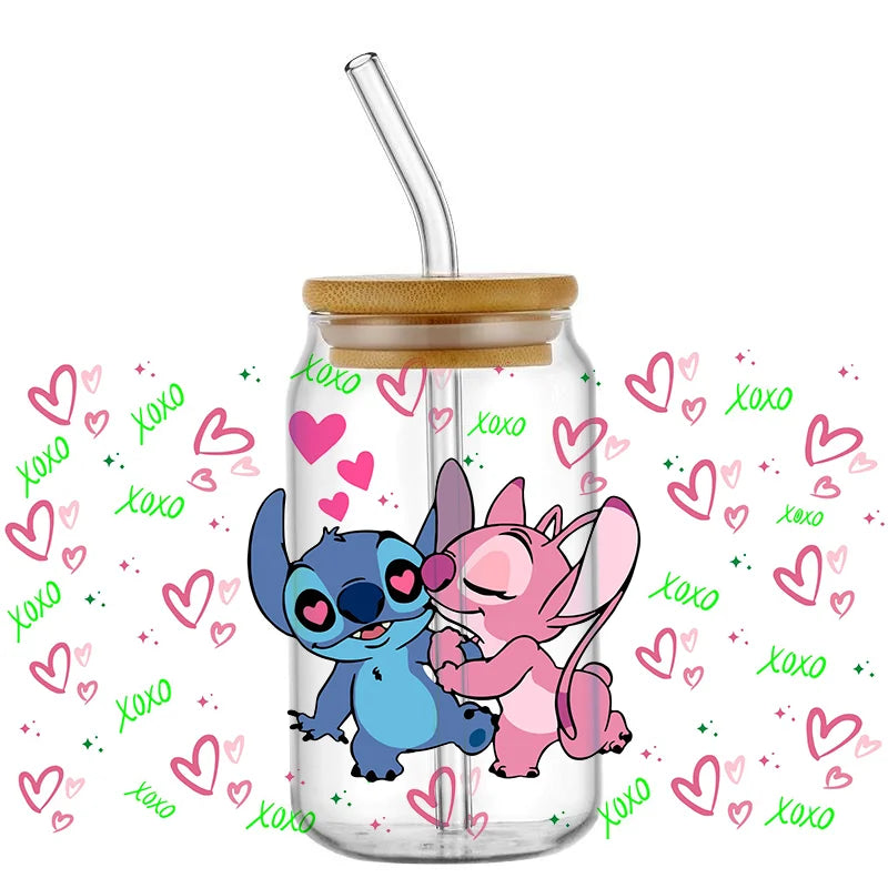Cartoon Stitch 3D Transfer Sticker