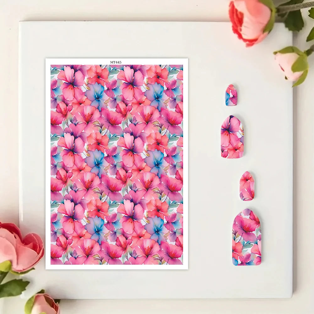 Watercolor Transfer Paper Stickers