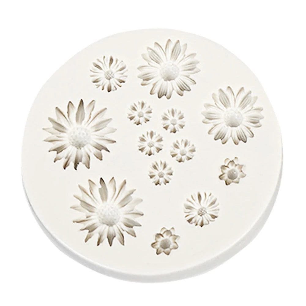 1PC Small Daisy Sunflower Silicone Mold