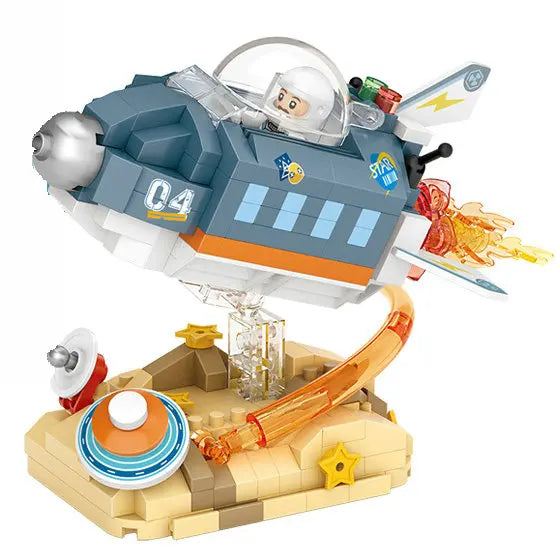 Mini Street View Building Blocks Toy Set