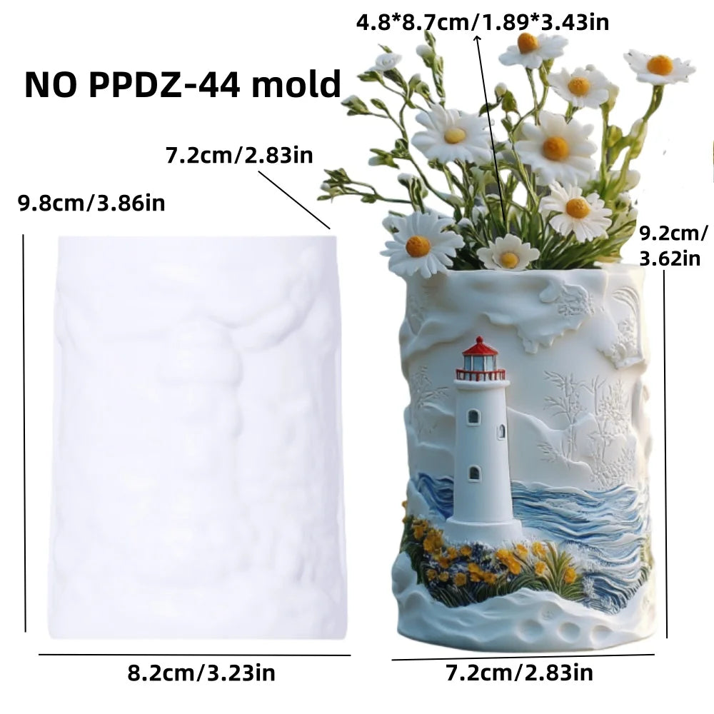 Mountain Relief Silicone Mold