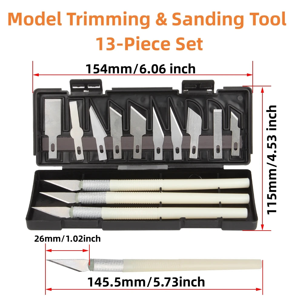 38pcs 3D Print Model Carving & Engraving Tool Kit