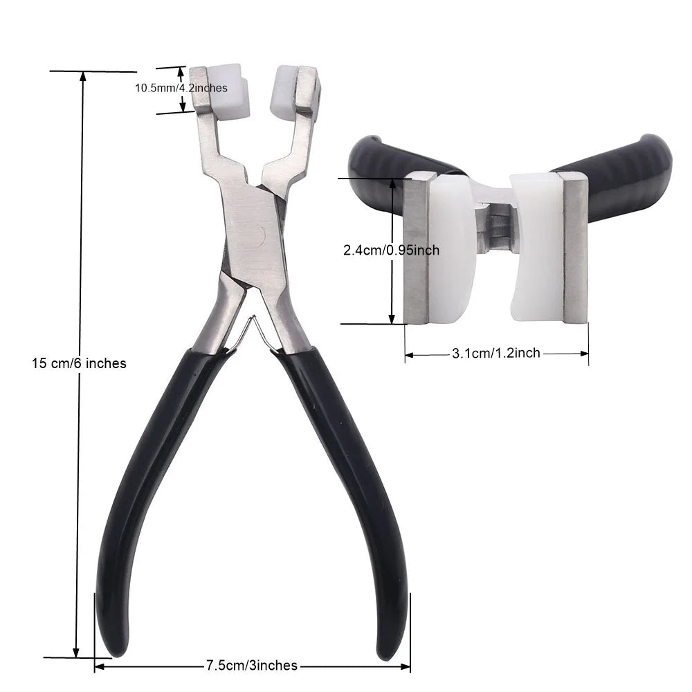 Bracelet Bending Forming Pliers with Nylon Jaws
