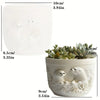 Mountain Relief Silicone Mold – Succulent Plant Flowerpot, Resin Mold for Storage Box, Candle Cup, Flowing Water Stream DIY Crafts