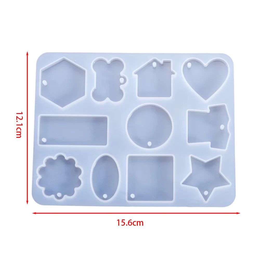 Earring & Pendant Silicone Mold
