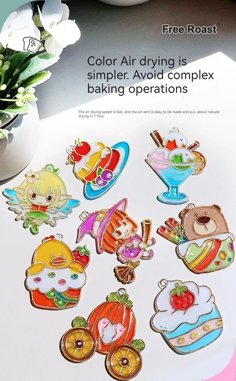 Children DIY Crystal Glue Painting Set