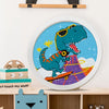 DIY Diamond Painting Set – Cartoon Unicorn & Mermaid Mosaic Kit for Kids, Handmade Home Decoration & Gift Toy