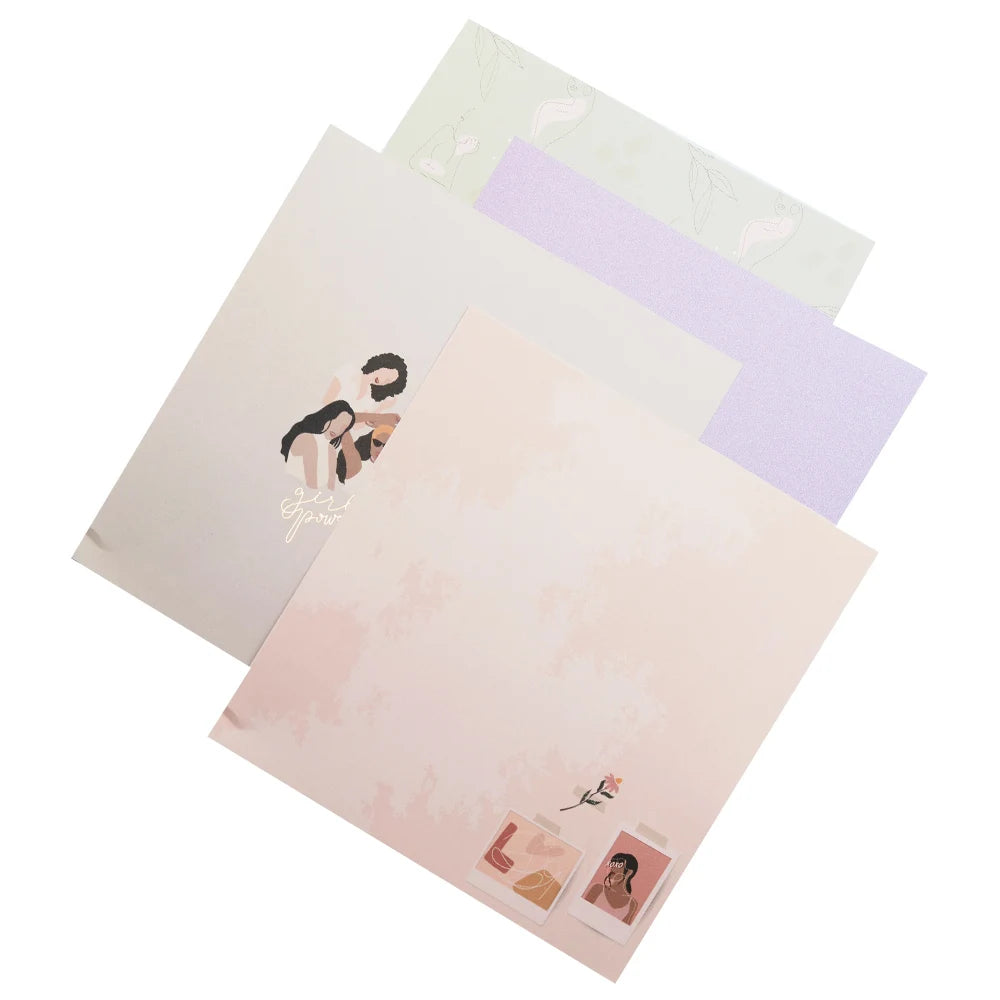Creative Path 12-Inch Scrapbooking Paper Pack (20 Sheets)