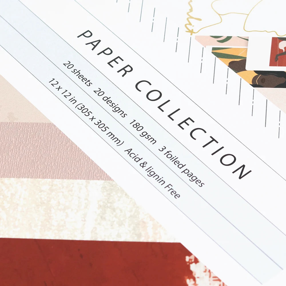 Creative Path 12-Inch Scrapbooking Paper Pack (20 Sheets)